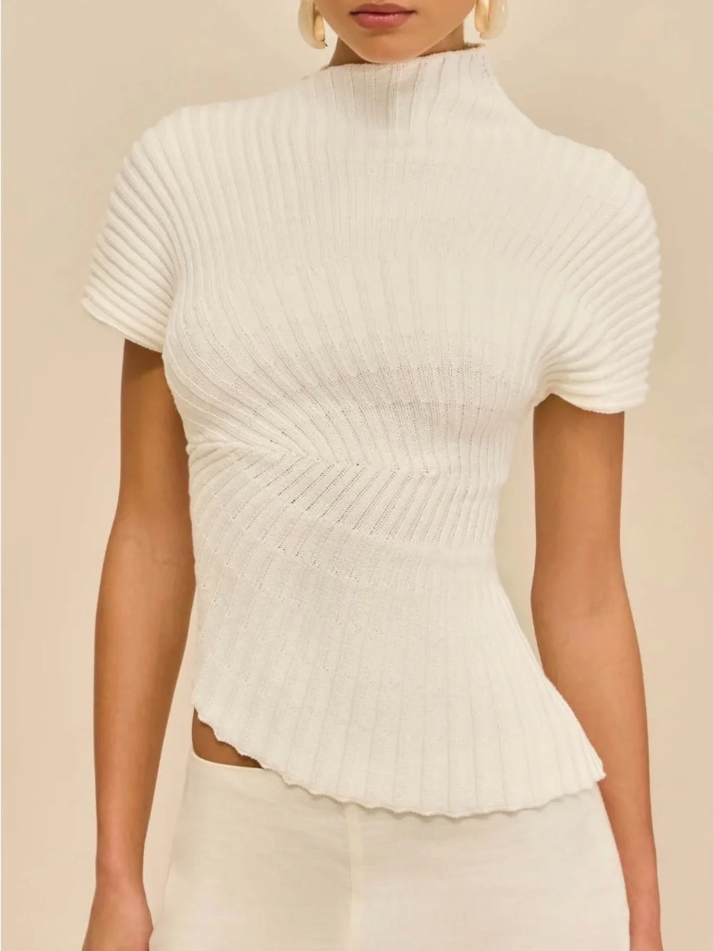 Cult Gaia Annemie Knit Top - M - Picture 1 of 3